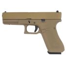 WE EU17 Gen5 Tan 6mm Airsoft GBB Pistol RIF 