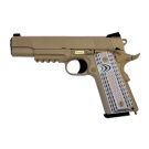 WE Colt 1911 M45A1 Tan 6mm Airsoft Gas Blow Back Pistol RIF GBB