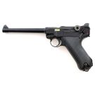 WE P08 Luger Medium 6mm Airsoft Gas Blow Back Pistol RIF