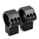 Wulf 34 mm Tube Dove Tail 2 Piece Scope Mounts
