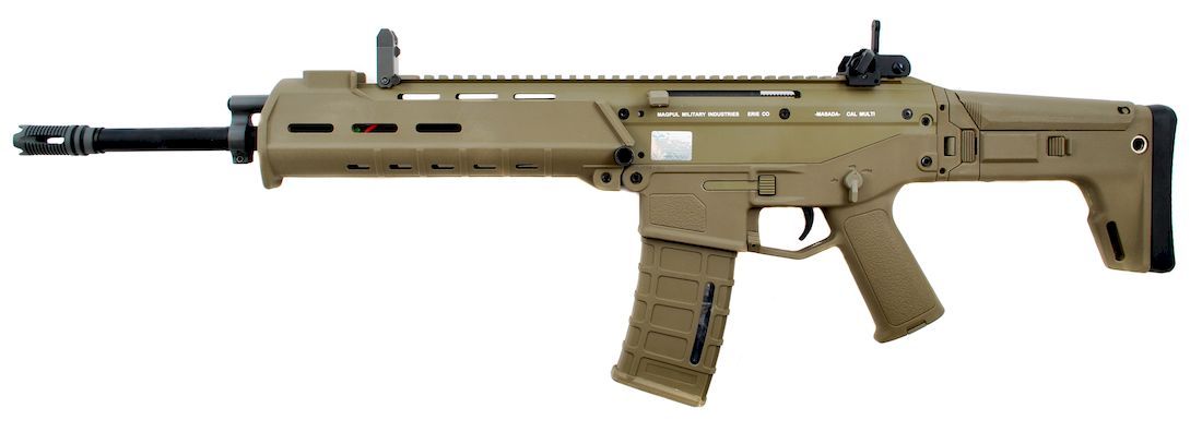 A&K Magpul Masada ACR 6mm Airsoft Electric Assault Rifle Tan RIF