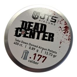JTS Dead Center Domed .177 Airgun Pellets - 13.73gr
