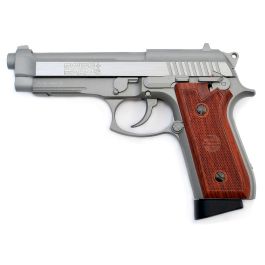 Swiss Arms SA92 Silver Beretta Style .177 BB Co2 Blow-Back Air Pistol