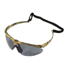 Nuprol Battle Pros Camo Frame Tinted Lens Glasses 6042