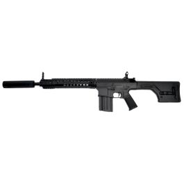 A&K AXR DMR SR-25 Black 6mm Electric Assault Rifle RIF Discontinued