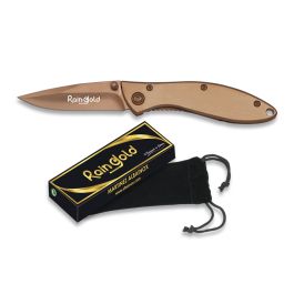 18414 Rain Gold Lock Knife