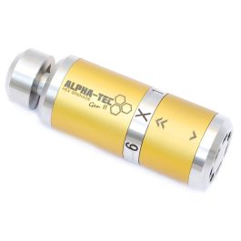Alpha-Tec Hex Grenade Gen 2 Blank Firing Grenade Gold Discontinued