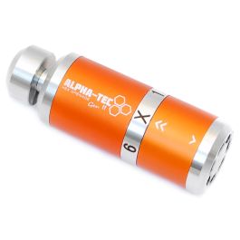 Alpha-Tec Hex Grenade Gen 2 Blank Firing Grenade Satin Orange Discontinued
