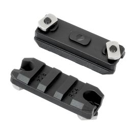 Ares 2″ M-LOK Rails Set Of 2 Black - Plastic