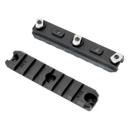 Ares 3.5″ M-LOK Rails Set Of 2 Black - Plastic