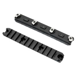 Ares 5″ M-LOK Rails Set Of 2 Black
