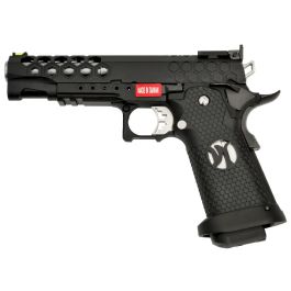 Armorer Works HX2502 Hex Cut Hi-Capa 6mm Gas Blow Back Pistol RIF GBB  Discontinued