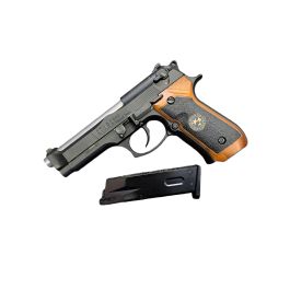 WE Samurai Edge M92 Airsoft Pistol Black - Semi Only