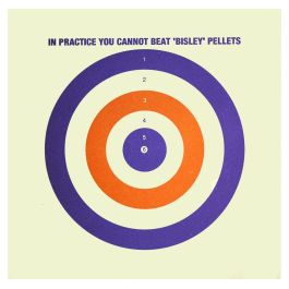 Bisley 25 Coloured Targets BITPCI