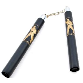 Black Foam Practice Nunchucks