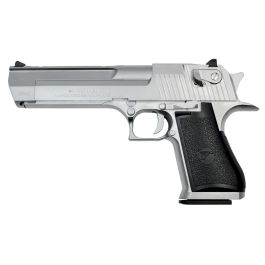 Cybergun WE Desert Eagle .50AE Silver 6mm Airsoft Gas Blow Back Pistol RIF