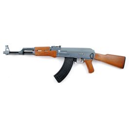 Cybergun AK47 Traditional 6mm Airsoft Electric Assault Rifle AEG Disc