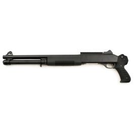 Double Eagle M56 Tactical Pistol Grip 6mm Airsoft Triple Shot Shotgun RIF