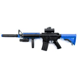 Double Eagle M83 Tactical Stock 6mm BB Electric Assault Rifle Two Tone