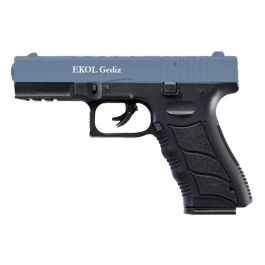 Ekol Gediz Glock Style Blue 9mm Blank Firing Pistol