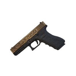 WE EU17 Gen 3 Floral Etched Gas blowback Airsoft Pistol
