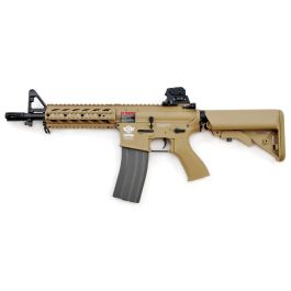 G&G Combat Machine CM16 Raider Short Tan 6mm Airsoft Assault Rifle RIF AEG  Discontinued
