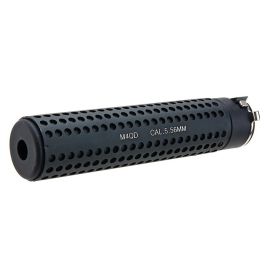 GK Tactical KAC QD Suppressor with SR16 Flash Hider - SL101-BK