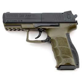 Heckler & Koch P30 Olive Drab Dual Ammo .177 Pellet & BB Co2 Air Pistol Discontinued