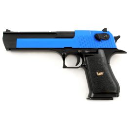HFC HG-195 Desert Eagle 6mm Airsoft Gas Blow Back Pistol Blue Two Tone GBB Discontinued