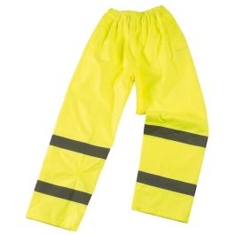 Grafters PP17 Hi-Vis Waterproof Over Trousers