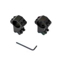 Jack Pyke 1″ 9-11mm Scope Mounts JSCOMT25