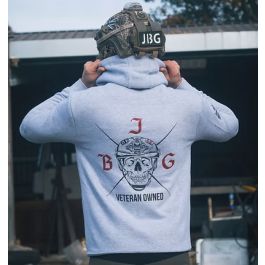 JBG Airsoft Hoodie - Grey