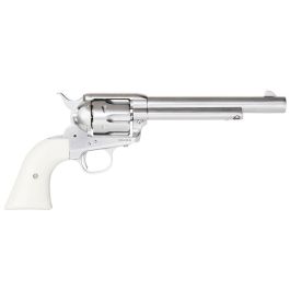 King Arms SAA45 Peacemaker Nickel M 6inch 6mm Gas Revolver RIF Discontinued