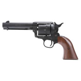 King Arms SAA45 Peacemaker Black S 4inch 6mm Gas Revolver RIF Discontinued