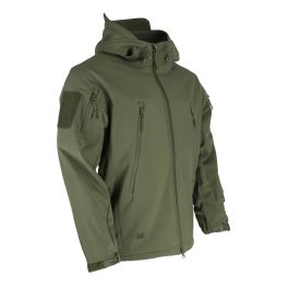 KombatUK Patriot Soft Shell Jacket - Olive Green