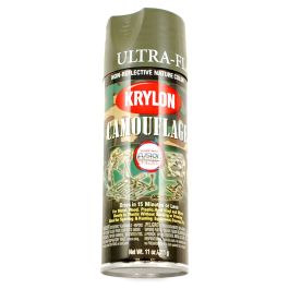 Krylon Ultra Flat Paint Olive