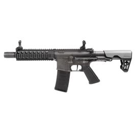 King Arms Black PDW 5.56 SBR Long 6mm Airsoft Assault Rifle RIF AEG Discontinued