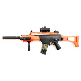 Double Eagle M85 G36c Style 6mm BB Electric Assault Rifle Two Tone 