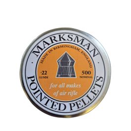 Marksman .22 Pointed Pellets - 500pcs