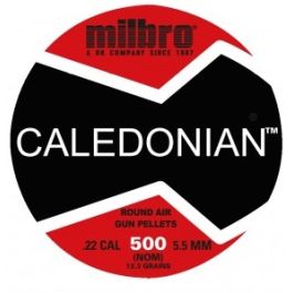 Milbro Caledonian .22 Domed Airgun Pellets 