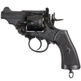 Webley MKVI Civilian 2.5″ Revolver Black .177 Pellet Co2 Air Pistol