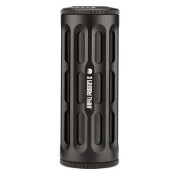 3 Legged Thing - The ModFather 1/2 Inch UNF Airgun Moderator - Slotted - Black / Black