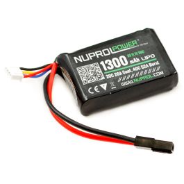 Nuprol 11.1v 1300mah 20c PEQ Box LiPo Battery