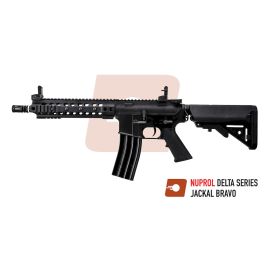 Nuprol Delta Jackal Bravo Black 6mm Airsoft RIF AEG Discontinued