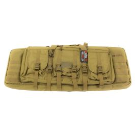 Nuprol 36″ Deluxe Double Rifle Bag Tan