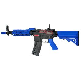 Nuprol Delta M4 Pioneer Defender Battery & Charger Package Two Tone 6mm Airsoft AEG