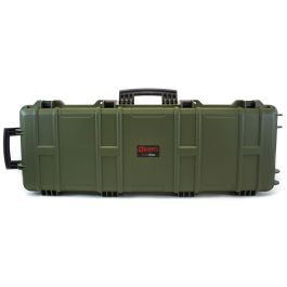 Nuprol Hard Rifle Case Green Wave Foam
