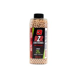 Nuprol 0.25g RZR Red Tracer 6mm BBs 3500 Bottle