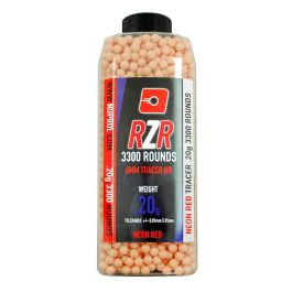 Nuprol 0.20g RZR Red Tracer 6mm BBs 3500 Bottle
