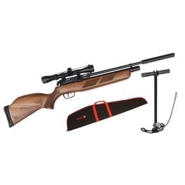 Gamo Phox PCP Rifle Kit - Beech Stock - .177
